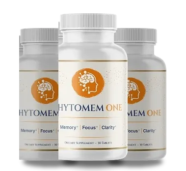 3 bottles of Phytomem tablets